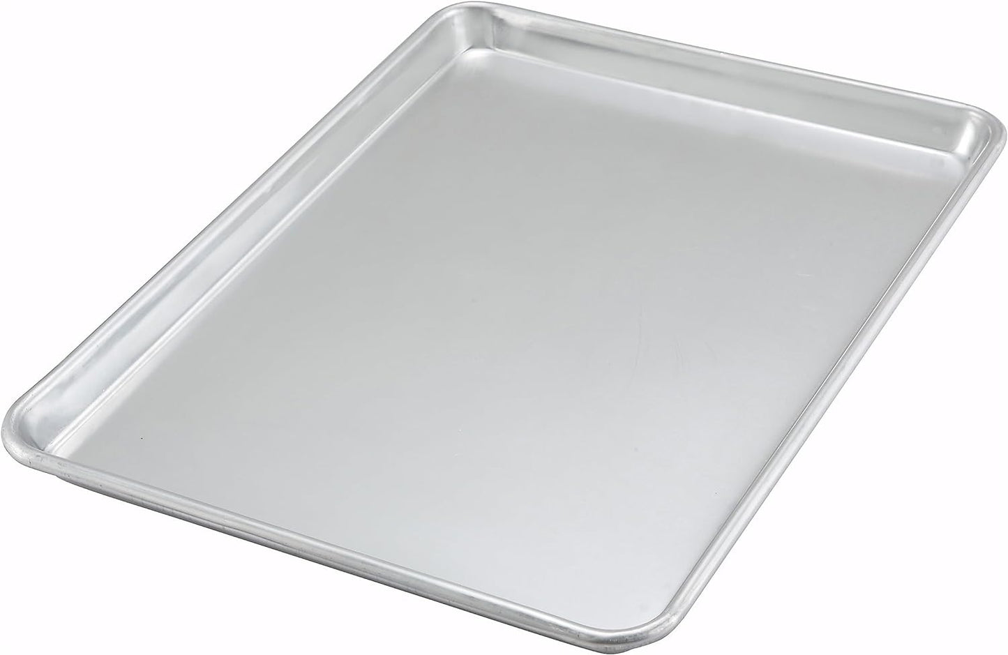 Baking Tray, Aluminum Large Baking Sheet, 18"x13", Silver Color CA Ticaret