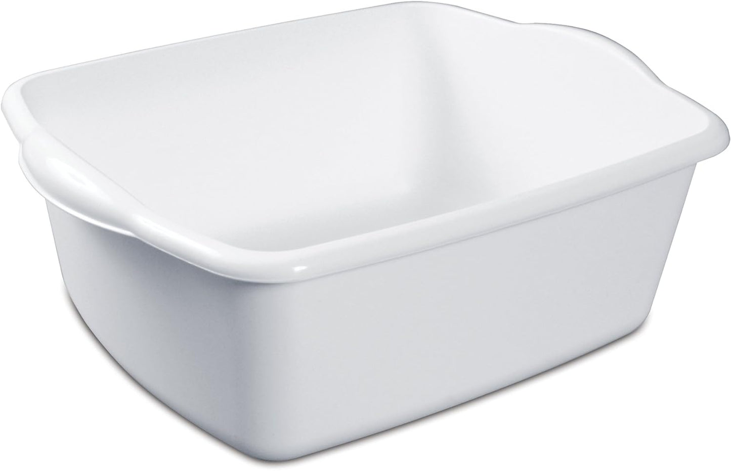 White Washing Up Bowl, Plastic, 12 QT CA Ticaret