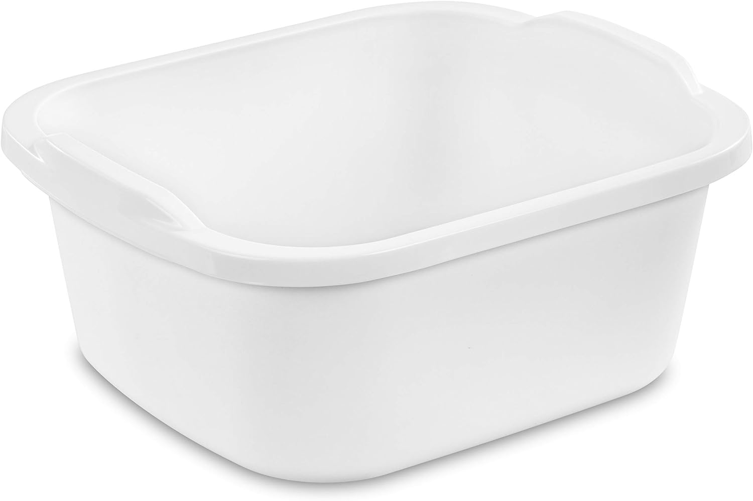 Plastic White Washing Up Bowl, Heavy 12 QT CA Ticaret