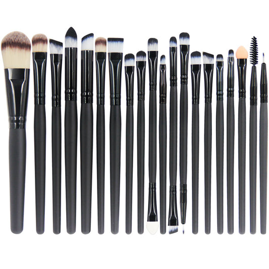 Ladies Makeup Tools: 20 Pieces Professional Makeup Brush Set for Face, Eyes, and Lips, Perfect for Applying Powder, Cream, and Liquid Cosmetics Effortlessly