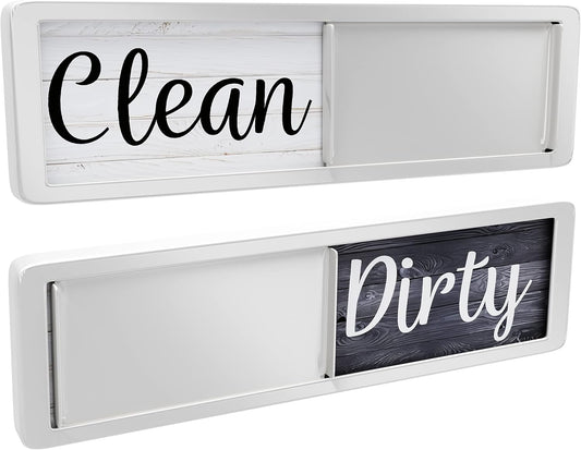 Magnetic Clean & Dirty Sign for Dishwasher, Kitchen Gifts, Rustic Farmhouse Decor, 7"x2" CA Ticaret