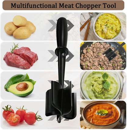 Non-Stick Mix & Meat Chopper, Kitchen Gifts, Dishwasher Safe, 11" CA Ticaret